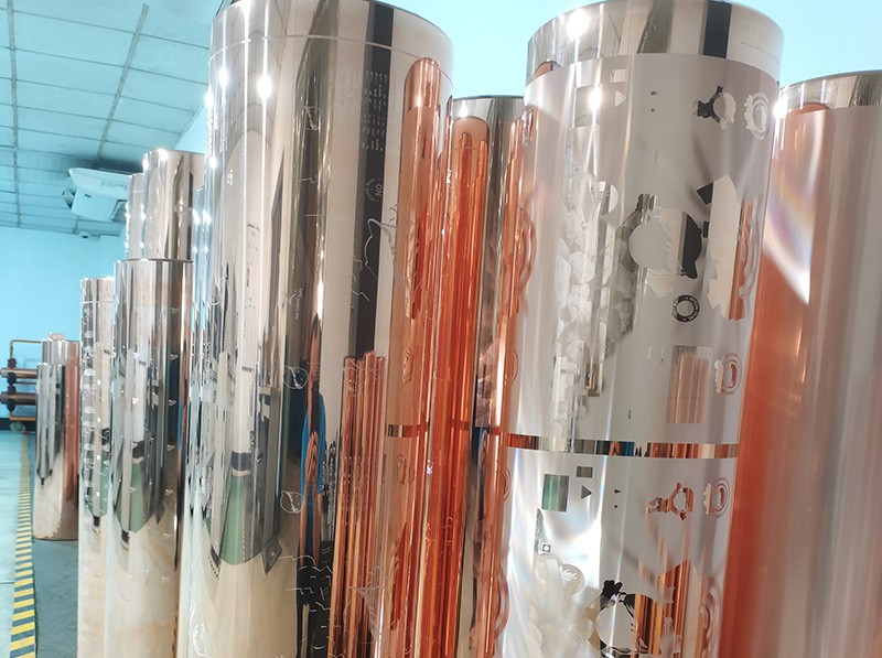 Engraved Copper Cylinder