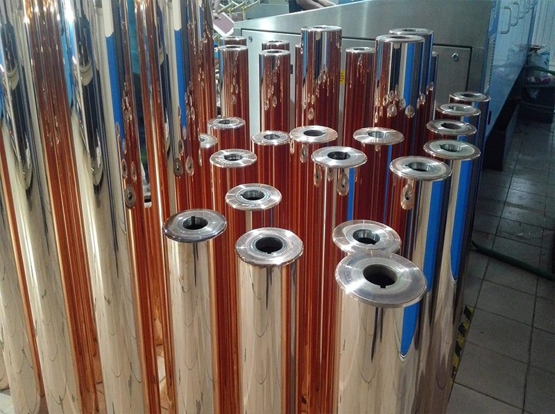Engraved Front Copper Cylinder